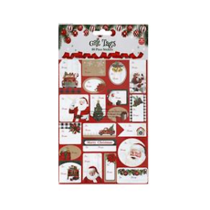 Christmas Gift Tag Stickers - 80 Piece
